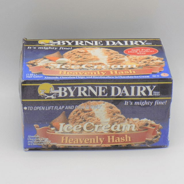 Byrne Dairy Heavenly Hash Ice Cream Half Gallon