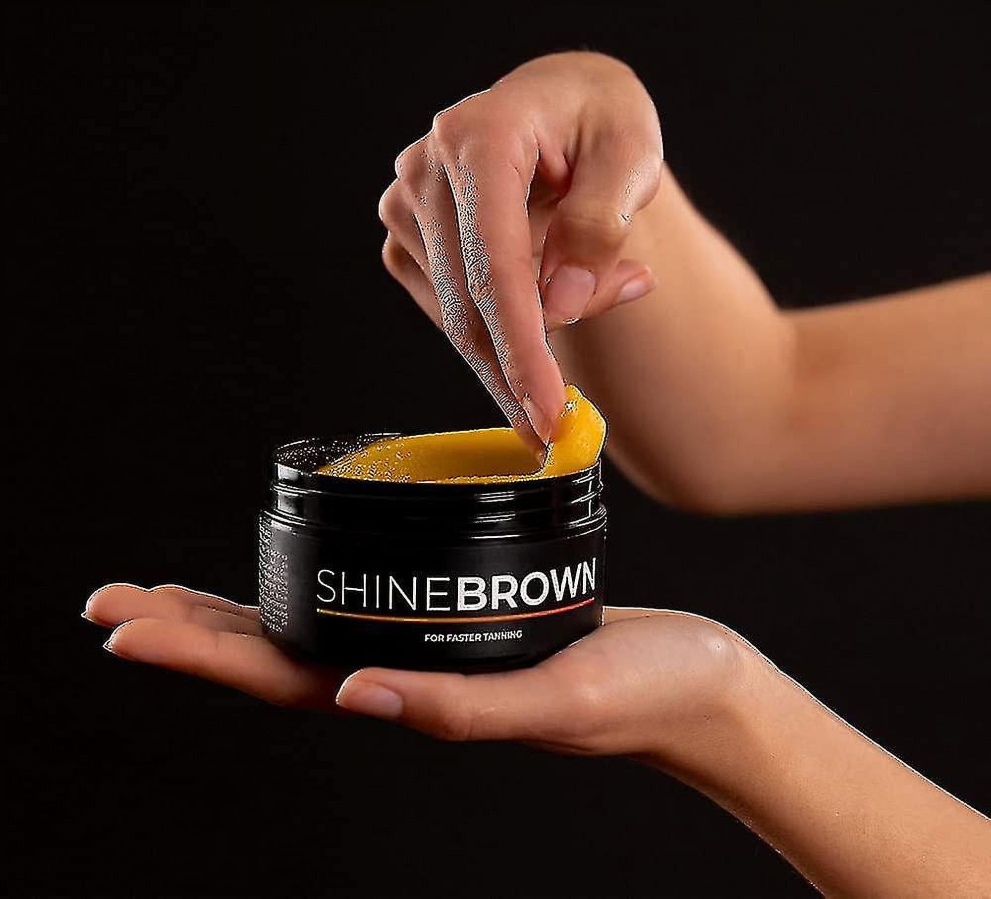 Byrokko Shine Brown Premium Tanning Accelerator Cream 1 Tub X 50ml