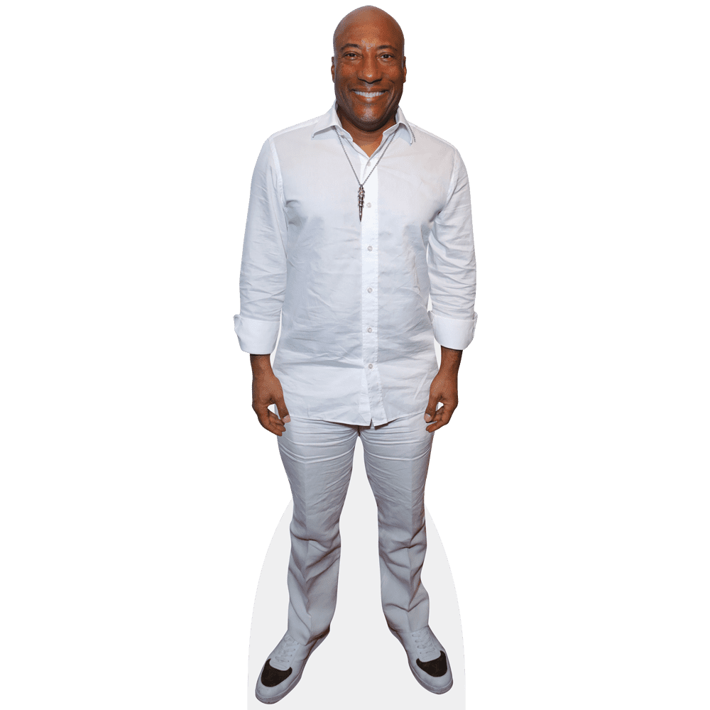 Byron Allen Folks (White Outfit) Lifesize Cardboard Cutout Standee ...