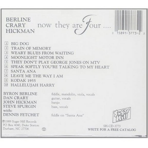 Byron Berline - Now They Are Four - Music & Performance - CD