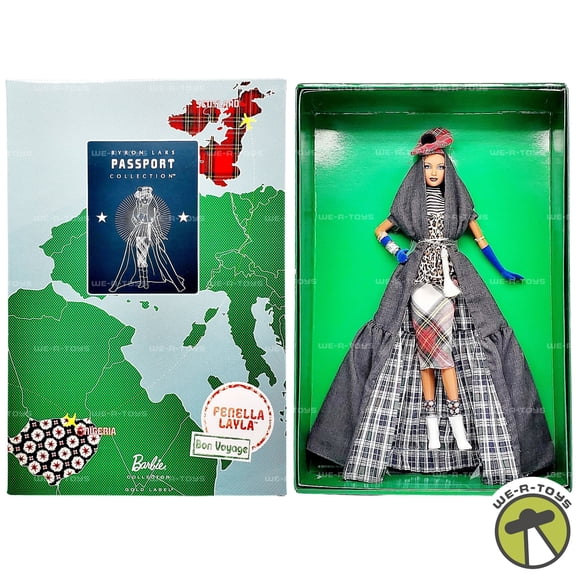 Byron Lars Fenella Layla African American Barbie Doll 2011 Mattel #V0455 NRFB