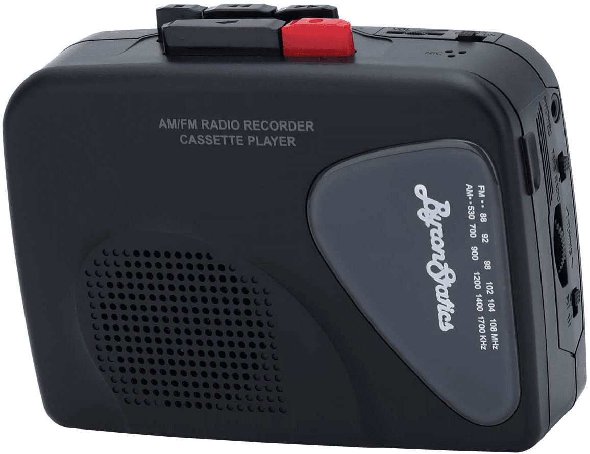 Byron Statics Portable Cassette Players Recorders FM AM