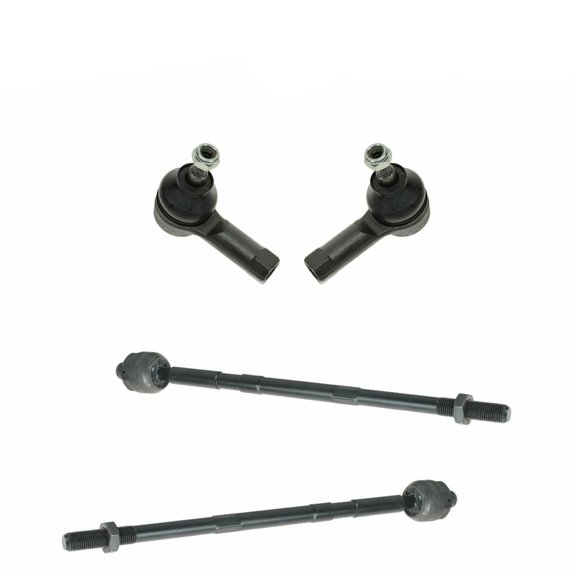 Byrxmo 4pcs Front Inner Outer Tie Rods Suspension Kit for Mitsubishi for Eclipse 2.4L/3.8L 2006-2012 for Galant 3.8L 2004-2009 & 2.4L 2004-2012 4pcs ES800219 MN150705