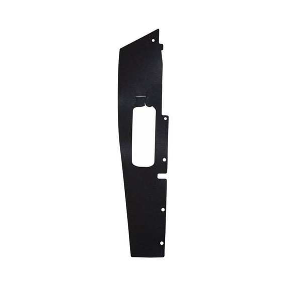 Byrxmo Radiator Side Baffle Black Rubber Front for Chevy for C6500/C7500 Kodiak 2003-2009 for C8500 2003-2009,for GMC for C6500/C7500/C8500 Topkick 2003-2009 25778724 15010447