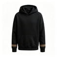 thumbnail image 1 of Bysome Boys Hoodies Graphic Print Long Sleeve Hooded Shirts Autumn Halloween Thermal Boys Sweatshirts Size 3-4 Years Black, 1 of 3