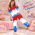 Bysome Girls Pajamas Set Winter Ice Cream Print Girls Clothing Set Long ...
