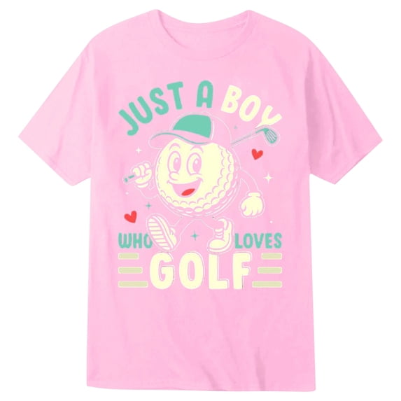 Bysome Tees for Boys Letter Print Short Sleeve Crew Neck Tops Summer Lightweight Boys T-Shirt Size 3-4 Years Pink