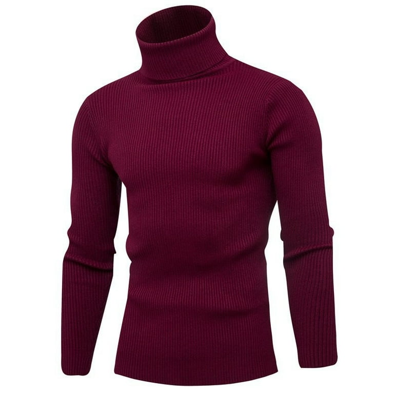 Vertical striped clearance turtleneck