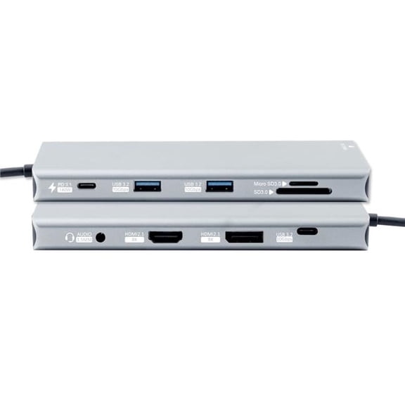 Bytecc UC-U4-10IN1 10 In 1-Usb4.0 To Hdmi2.1+Dp1.4 Docking Station