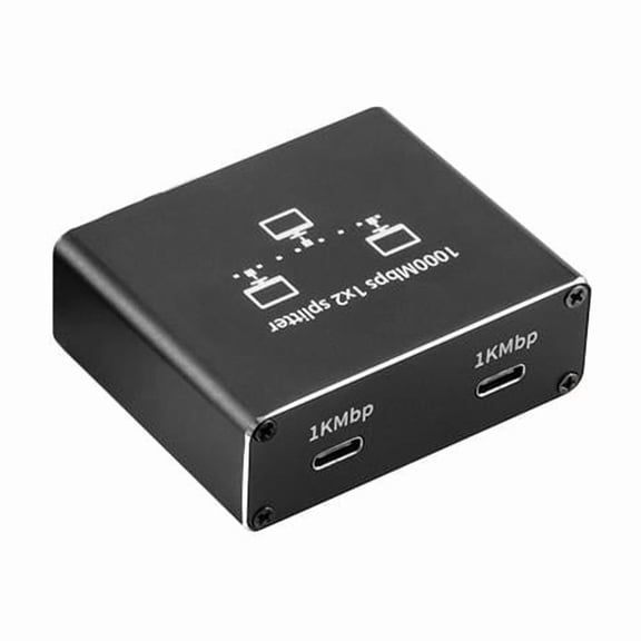 Bytecc RJ-SP102C 1000Mbps 1X2 Ethernet Internet Splitter