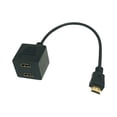 thumbnail image 1 of Bytecc BTA-036 - HDMI adapter - HDMI female to 19 pin micro HDMI Type D male - 1 ft - black, 1 of 2