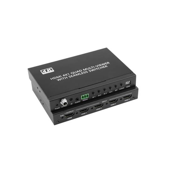 Bytecc HM21-SW401SKE Hdmi 4X1 Quad Muliti-Viewer With Seamless Switch