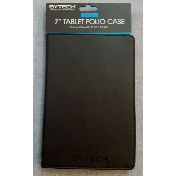 Bytech 7" Universal Tablet Folio Case From (By-Tc-7F-100-Bk)Black|New|