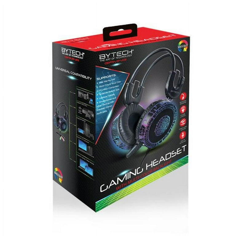 Bytech BYGAOH106AC Light-up Gaming Headset