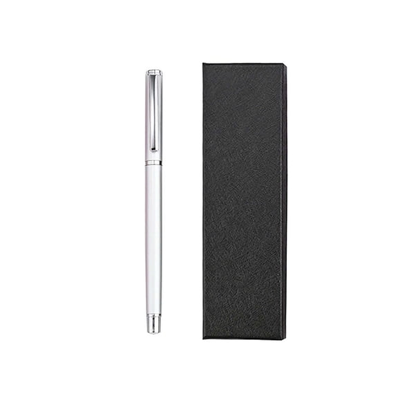 Byujiro 0.5mm Black Gel Pen Fine Point Exam & Signature Pen Sleek Body Pen with Gift Box, Ideal for Gifting & Daily Use