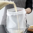 thumbnail image 1 of Byujiro 100-Mesh Ultra-Fine Reusable Strainer Bag for Juices, Soy Milk & Wine, Multi-Use for Home Kitchen & Meal Prep, 1 of 6