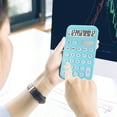 thumbnail image 1 of Byujiro 12-Digit Student Calculator Portable Cute Handheld Calculator with Clear LCD Display, Dual Power Solar & Battery Calculator for School, Office & Daily Use, 1 of 7