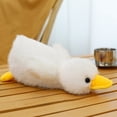thumbnail image 1 of Byujiro 19.6" Cute Duck Plush Toy Soft & Fluffy Stuffed Animal Cuddle Pillow for Naptime, Gift for Kids, Boys & Girls Birthday Present, 1 of 9