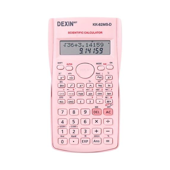 Byujiro 2-Line Display Scientific Calculator Portable Student Calculator Multifunctional Handheld Math Calculator for Exams, School, Engineering & Daily Use