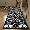 thumbnail image 1 of Byujiro 2 Piece Kitchen Rugs Set Washable Non Slip Floor Mats Defend Fatigue Cozy for Sink Stove Lasting Stain Counteractive Low Pile Carpet, 1 of 6