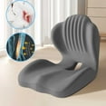 thumbnail image 1 of Byujiro 2-in-1 Seat Cushion with Back Support – Comfort for Office & Car Chairs, 1 of 5