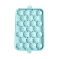 thumbnail image 1 of Byujiro 25-Cavity Sphere Shaped Silicone Ice Mold, Reusable Mini Ice Ball Tray, Ideal for Beverage Chilling, Cocktails & Summer Drinks, 1 of 2
