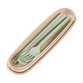 thumbnail image 1 of Byujiro 3-Piece Utensil Set Spoon, Chopsticks & Fork Portable Cutlery Kit for Home, Travel, Office & Dining, 1 of 5