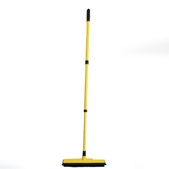 Byujiro 3-Section Telescopic Carpet Lint Sweeper - Extendable Handle Lint Remover for Pet Hair, Hard Floors, Rug, Home Cleaning - Foldable Storage