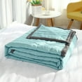 thumbnail image 1 of Byujiro 39x55 Inch Washed Cotton Summer Cooling Blanket for Kids, Machine Washable Lightweight Air Conditioner Comforter Soft Breathable Quilted Thin Quilt for Toddler Nap, Bed & Home Use, 1 of 6
