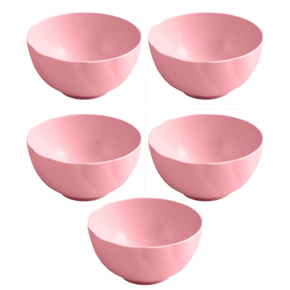 Byujiro 5-Pack Bowls 6-inch Dinner Bowl Lightweight Easy to Clean & Stackable Tableware