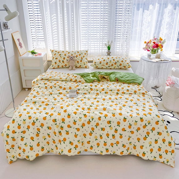 Byujiro 59x79 Inch Skin-Friendly Printed Summer Cooling Blanket Lightweight Breathable Air Conditioner Comforter Soft Quilted Thin Quilt for Bed & Home Use