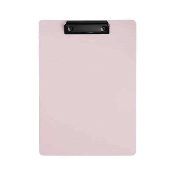 Byujiro A5 Size Plastic Clipboard Mini Writing Pad with Secure Clip, Portable Document Holder for Office, Students, Classroom & Small Paper Organization