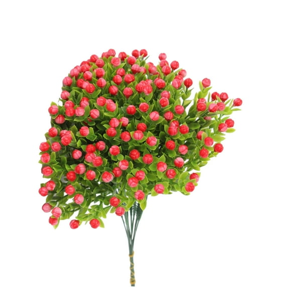 Byujiro Artificial Flowers and Leaves Faux Tree Branches Indoor and Outdoor Decorations for Home Office Bouquets Centerpieces Wedding Decorations