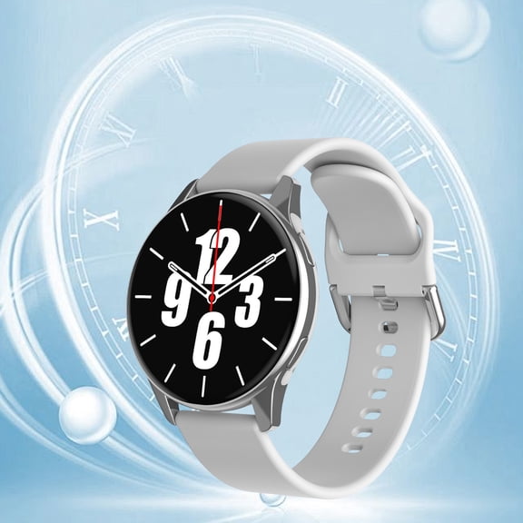 Byujiro Bluetooth Call Sports Smart Watch with Customized HD Full Touchcontrol Dial Intelligent Voice Control Assistant Information Synchronization Sleep Monitoring Fitness Tracker