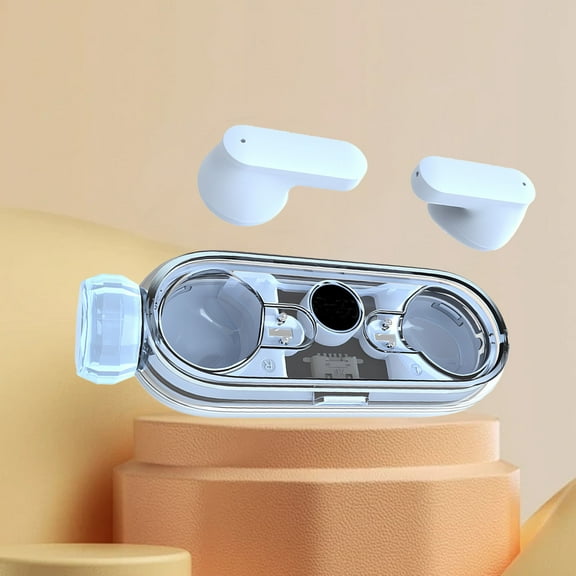 Byujiro Bluetooth Earbuds Knob in Ear Low Latency Large Capacity Built-in Battery Game Independent All Bluetooth Devices Suitable for 5.3 Bluetooth Earphones