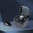 thumbnail image 1 of Byujiro Bluetooth Earbuds Mini One Ear in Ear High Battery Low Latency with Compartment Battery Digital Display 5.4 Sports Bluetooth Earbud Earphones, 1 of 6