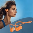 thumbnail image 1 of Byujiro Bluetooth Earbuds Neck Hanging High Battery Ear Hanging Non in Ear Plug-in Type-C Fast Charging True Wireless Low Latency Sports Bluetooth Earphones, 1 of 7