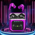 thumbnail image 1 of Byujiro Bluetooth Earbuds Wireless Bluetooth Headset LCD Full Color Display Screen ANC Noise Cancellation, 1 of 6