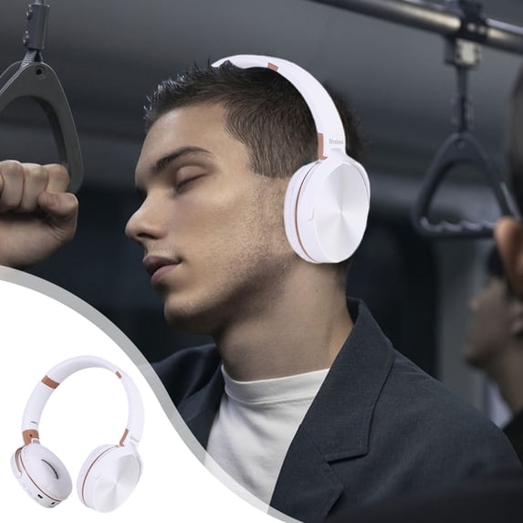 Byujiro Bluetooth Headphones Wireless Headphones Bluetooth Earphone HIFI Stereo Headset Gaming Earbuds Over The Ear Headphone