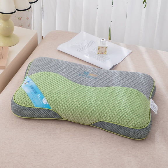 Byujiro Buckwheat Pillow Support for Neck & Shoulder Pain Relief Cooling Breathable Pillow for Side Sleepers and Hot Sleepers