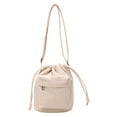 thumbnail image 1 of Byujiro Canvas Shoulder Bag Small Cloth Bag Multiple Backpack Styles Crossbody Bag, 1 of 2