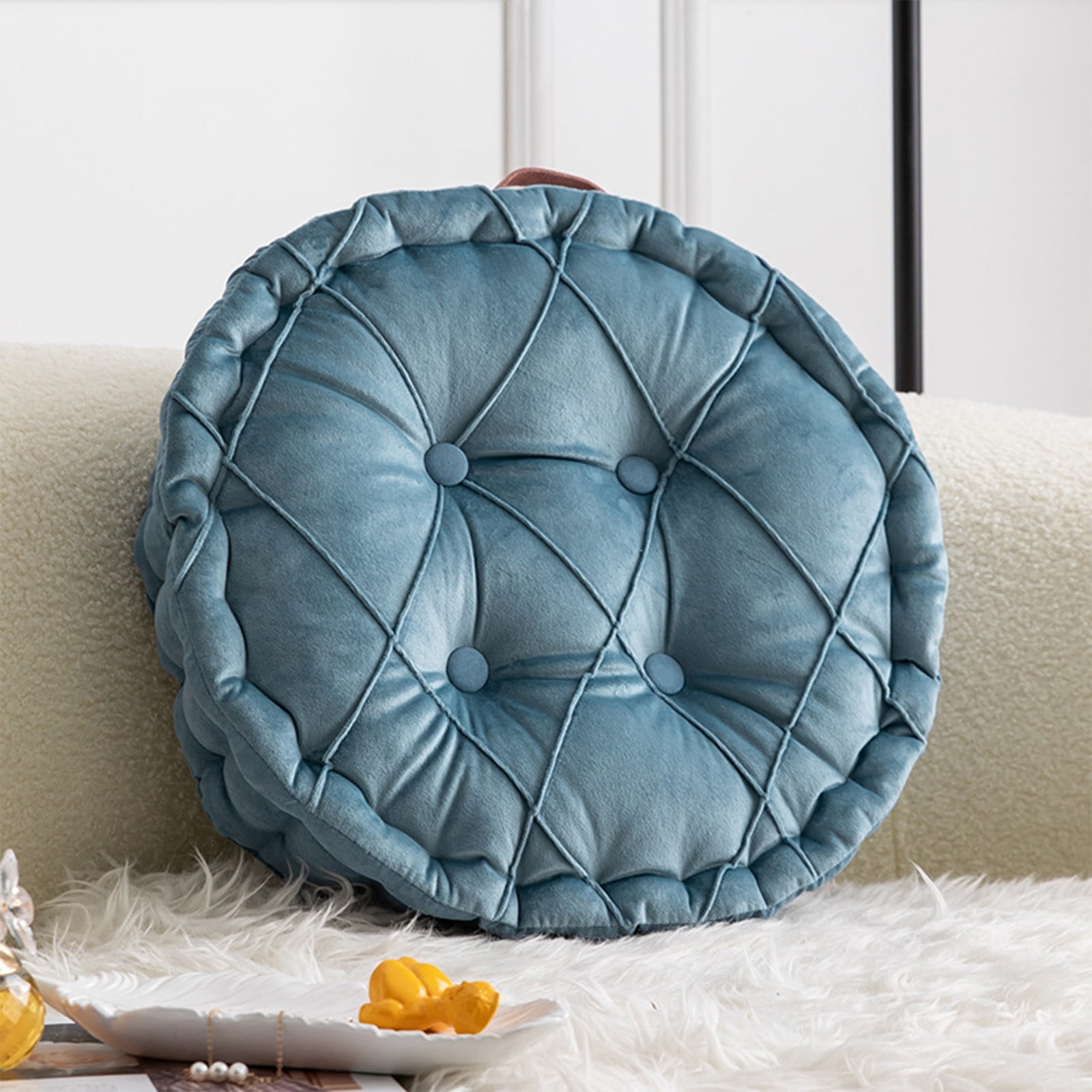 Image showcasing Byujiro Chair Cushions for Dining Chairs Solid Color Chair Cushion ...