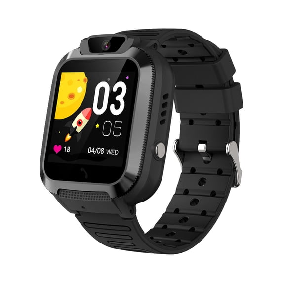 Byujiro Children's Smart Watch Intelligent Watch with High-definition Touchscreen and Camera for Video Calls 4G Student Card Pluggable Phone Watch Accurate Positioning for Boys Girls