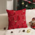 thumbnail image 1 of Byujiro Christmas Throw Pillow Soft Decorative Cushions 18x18 Inch for Sofa, Chair, Living Room Home Holiday Xmas Decor, 1 of 6