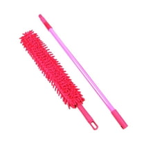 Byujiro Cleaning Supplies Multifunctional Retractable Curved Flat Mop Removable and Washable Duster Household Duster Sweeping Cleaning