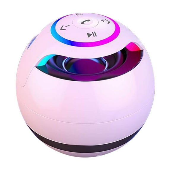 Byujiro Colorful Bluetooth Speaker with Card Slot Portable Outdoor Mini Speaker for Party, Camping & Home Use, Ideal Gift Idea