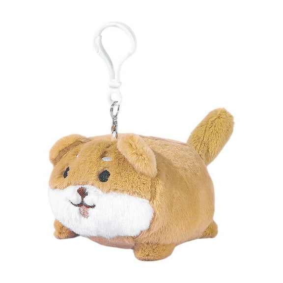 Byujiro Cute Plush Keychain Mini Stuffed Animal Bag Charm for Backpacks, Purses, Car Keys, Cute Gift for Women, Girls, Teens