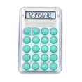 thumbnail image 1 of Byujiro Cute Transparent Mini Calculator 8-Digit LCD Display Student Calculator Compact Portable Basic Calculator with Round Buttons, Pocket Calculator for School, Office, 1 of 8