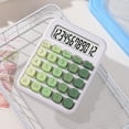 thumbnail image 1 of Byujiro Desktop Calculator LCD Display Basic Calculator Silent Mechanical Button Calculator Battery Powered Cute Desk Calculator for Students, Office, Home, School Supplies, 1 of 8