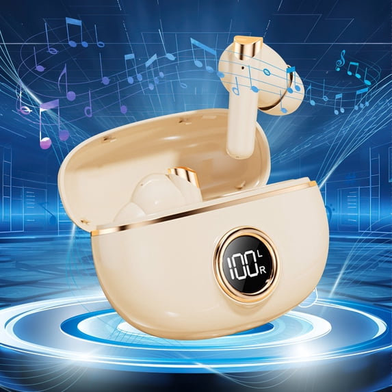 Byujiro Earbuds Wireless Bluetooth Earphones M85 with True Wireless Noise Reduction and Long Battery Life Noise Cancelling Earbuds